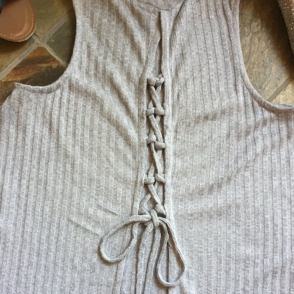 Altar’d State Lace-Up Tunic Top - NEW - Picture 10 of 16